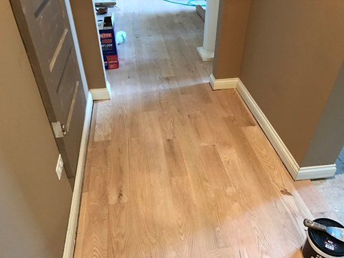 Hardwood installation