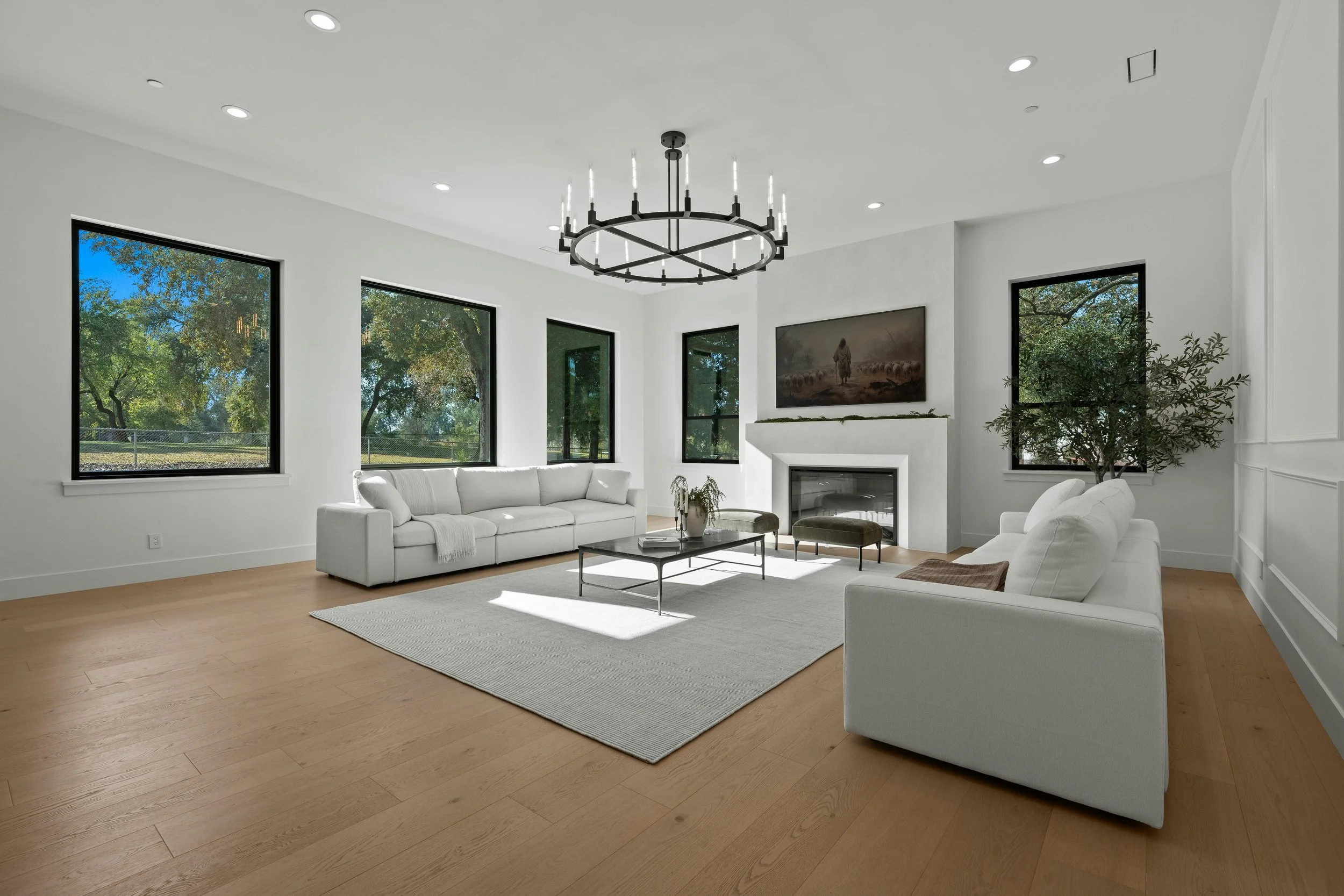 White oak hardwood flooring, Chicago
